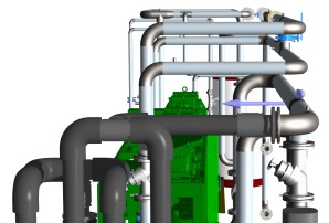 3D CAD piping